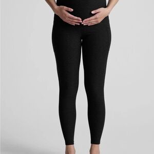 Beyond the Bump Black High-Waisted Leggings